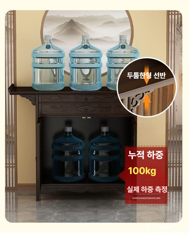 법당 공양대 예불대 선반 부처상 제사 불교용품 부처님 진열대 신당 불당 제단 단상 - 상세 이미지 5