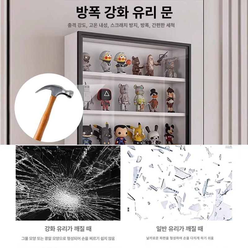 피규어 진열장 벽걸이 장식장 디스플레이 케이스 보관함 컬렉션 수납 - 상세 이미지 2