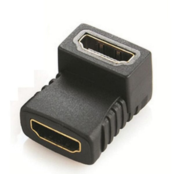직각 hdmi 꺾임 젠더 자어댑터 hdmi 연장 젠더 디스플레이 케이블 - 상품 이미지