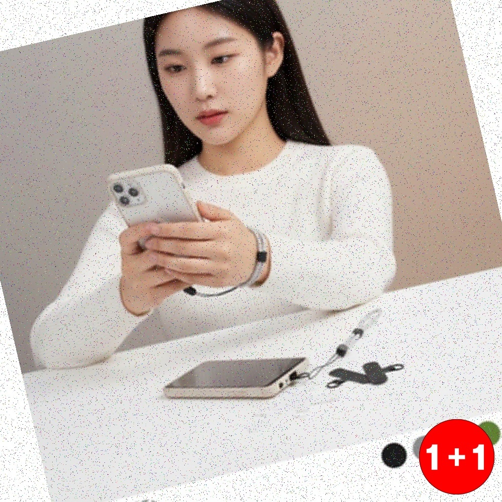 스마트폰태그홀 태그홀더 생활 편리 실용 스마트폰 핸드폰 손 락 걸 공간확보(주문의2배수량 배송) - 상품 이미지