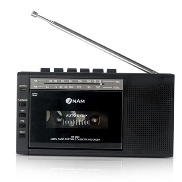 포터블 mp3 라디오 컴팩트 아날로그 라디오 추억의 음악 - 상품 이미지