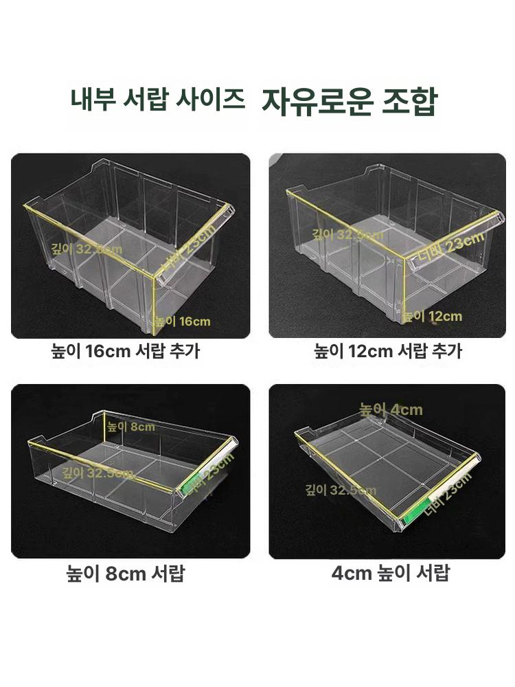 네일샵 서랍장 보관함 서랍개 매니큐어 캐비닛 선반 도구 수납 거치대 정리함 - 상세 이미지 3