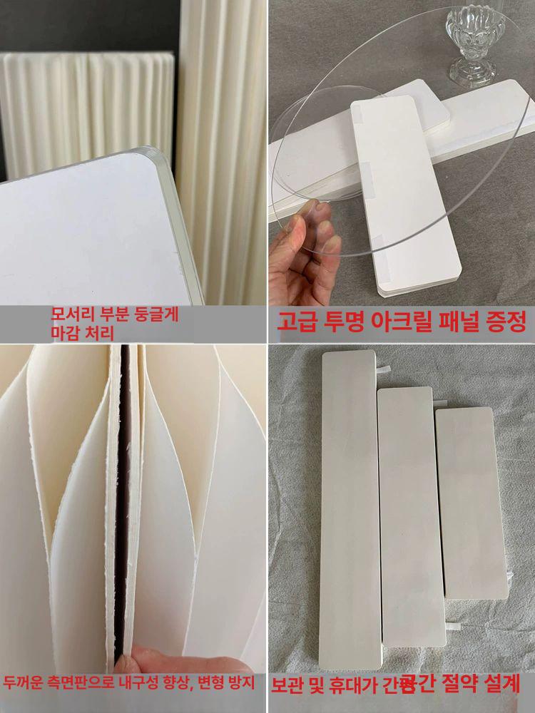 웨딩 스탠드 받침대 디피 전시용 거치대 페이퍼 진열대 촬영소품 종이홀더 다이컷 - 상세 이미지 4