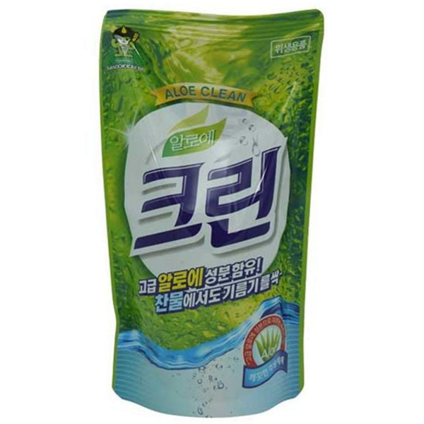 생분해성 주방용 세제 알로에 리필용 세제 800g 대용량 가정용 - 상품 이미지