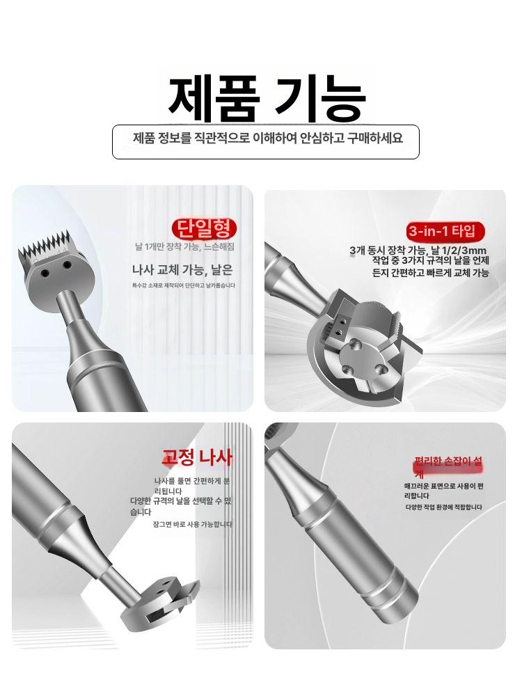 페인트 크로스해치커터 접착력 테스트 삼중용 플라스틱 코팅 크로스해치 일회용 접착 알루미늄 - 상세 이미지 2