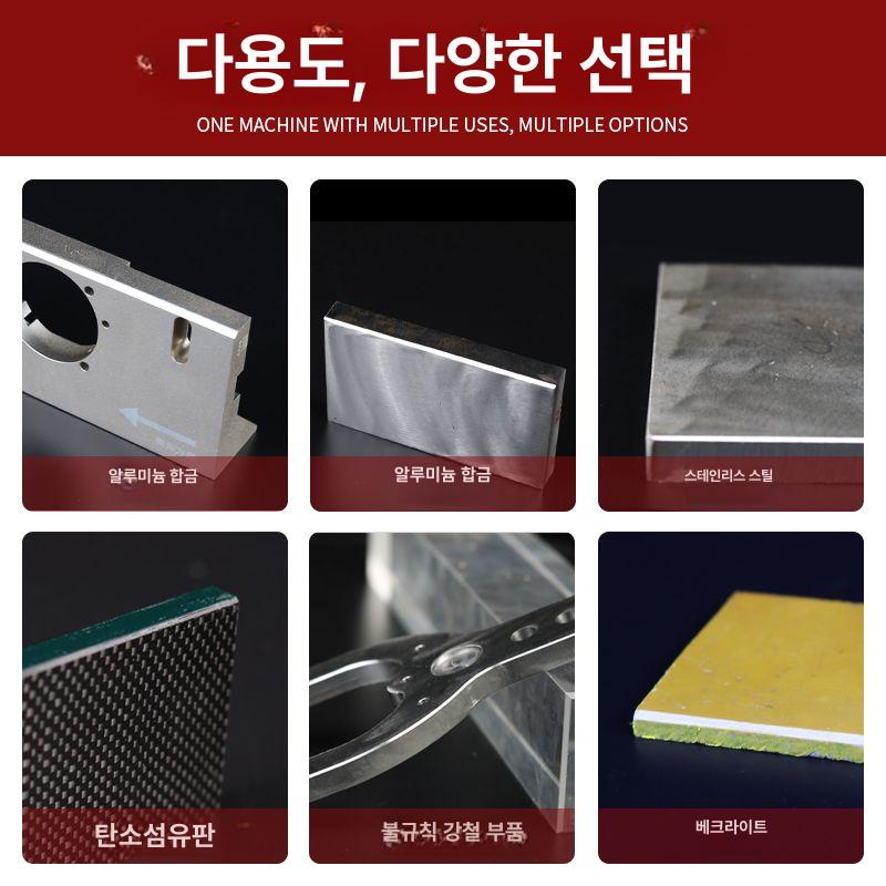 탁상 면취기 연마기 모따기 그라인더 레일형 컷팅기 연삭기 모서리 머신 가공기 - 상세 이미지 3