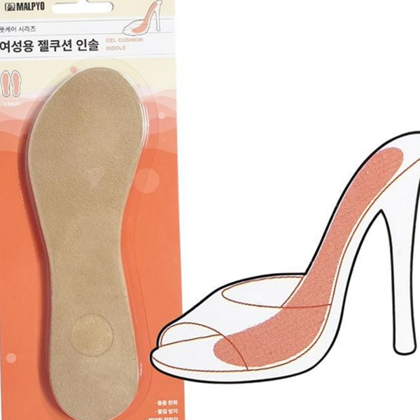 소프트 젤 쿠션 논슬립 하이힐 깔창 구두 - 상품 이미지