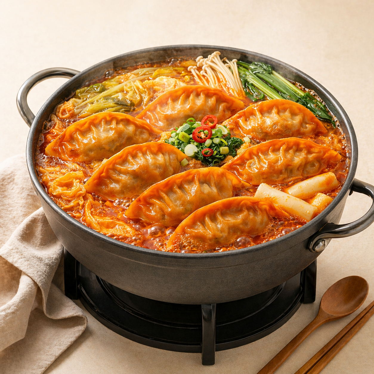 막걸리안주 닭가슴살 매운김치갈비만두 안주추천 만두고르는법