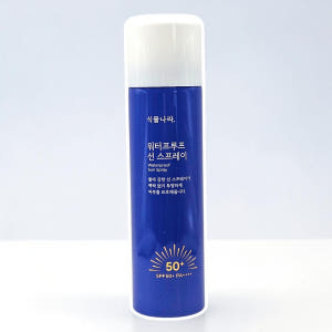 식물나라 산소수 워터프루프 선 스프레이 100ml (SPF50+) 솔직 후기 | 피부 타입별 분석 - 상품 이미지 1