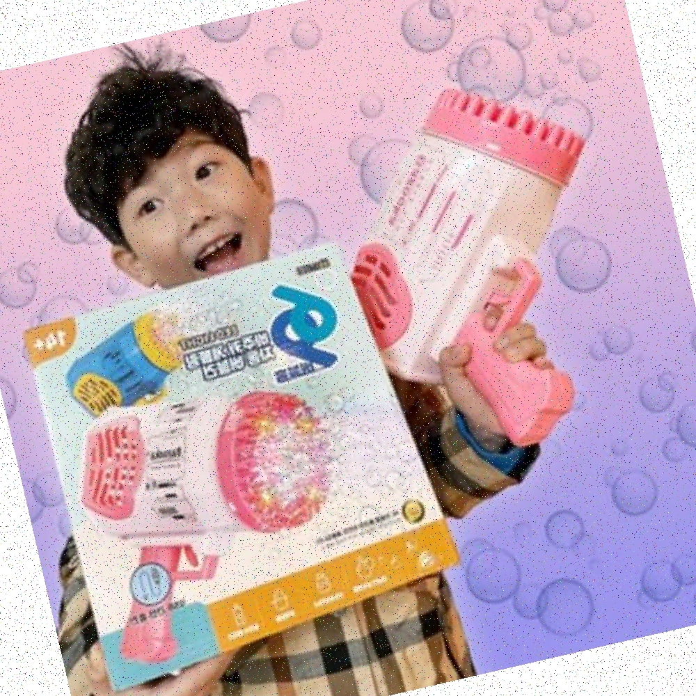 어린이날선물비눗방울 어린이날선물 good 비눗방울 비누방울놀 연발비누 자동버블건 - 상품 이미지