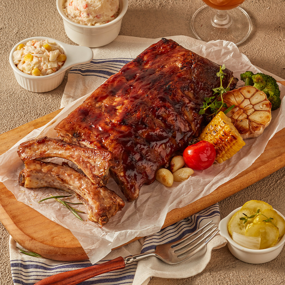 미트프로젝트 BBQ 폭립 500g 2종 더블시즈닝 스위트 바베큐 바비큐 - 상세 이미지 4
