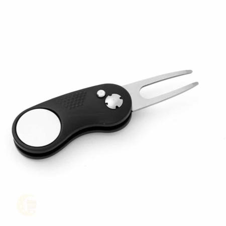 윤우상사OEM MoonH 골프잔디보수기 골프마커 볼마커 접이식 그린보수기 블랙