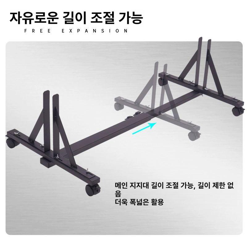 조명 스탠드 거치대 받침대고정형 이동식 반사판 대형 조절 유튜버 배경 제품 방송 - 상세 이미지 5