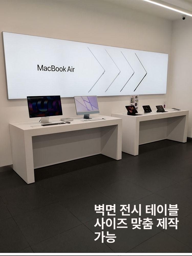전시 진열테이블 매장 디피 노트북 스탠드 휴대폰 거치대 의류 쇼케이스 - 상세 이미지 5