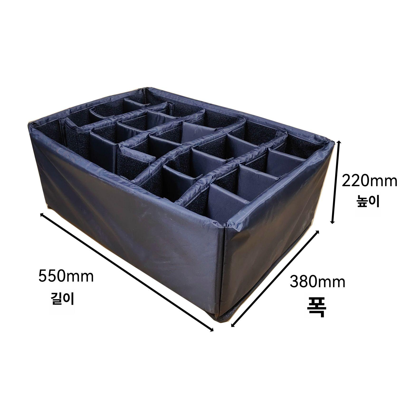 카메라 배낭 칸막이 이너 초콜릿 촬영 쿠션 라이너 캠코더 캠코터 파티션 수납 케이스 렌즈 - 상세 이미지 5