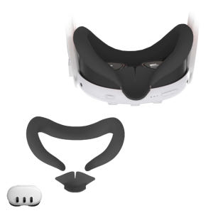 메타퀘스트3 VR 스트랩 악세사리 실리콘 안면폼 빛샘 커버 엘리트 헤일로... 개봉기 | 실사용 후기 - 상품 이미지 1