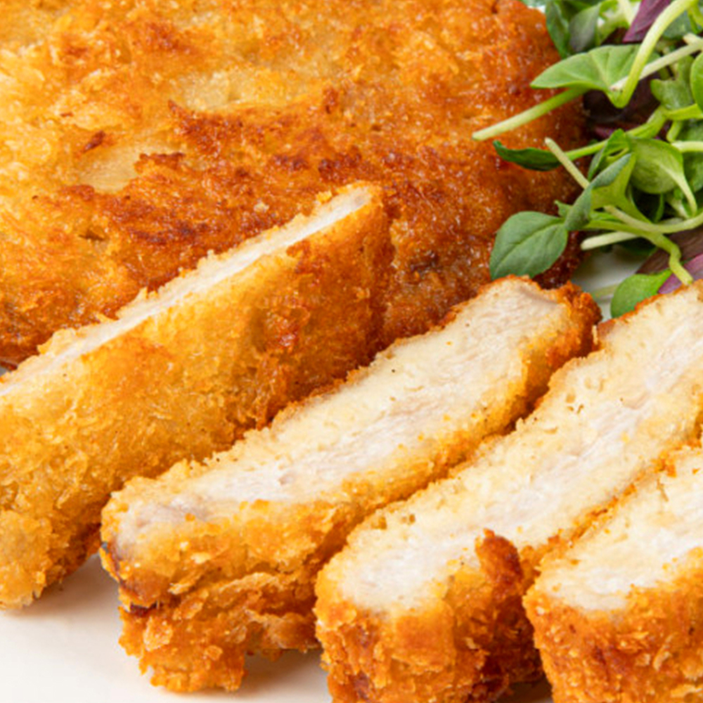 [업소겸용-비유탕]대용량 순살돈까스 100g 10장/비쇼쿠 통등심돈카츠 1kg 통등심65% 이미지 7