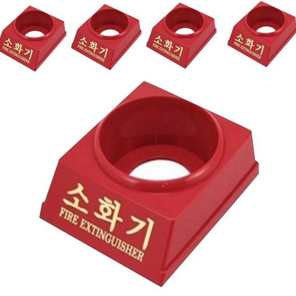 플라스틱 소화기 받침대 이동형 소화기 거치대 사업장 3.3kg 바닥 실내 - 상품 이미지