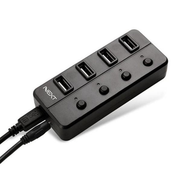 멀티 usb 허브 유전원 4 포트 usb 허브 2.0 스위치 - 상품 이미지