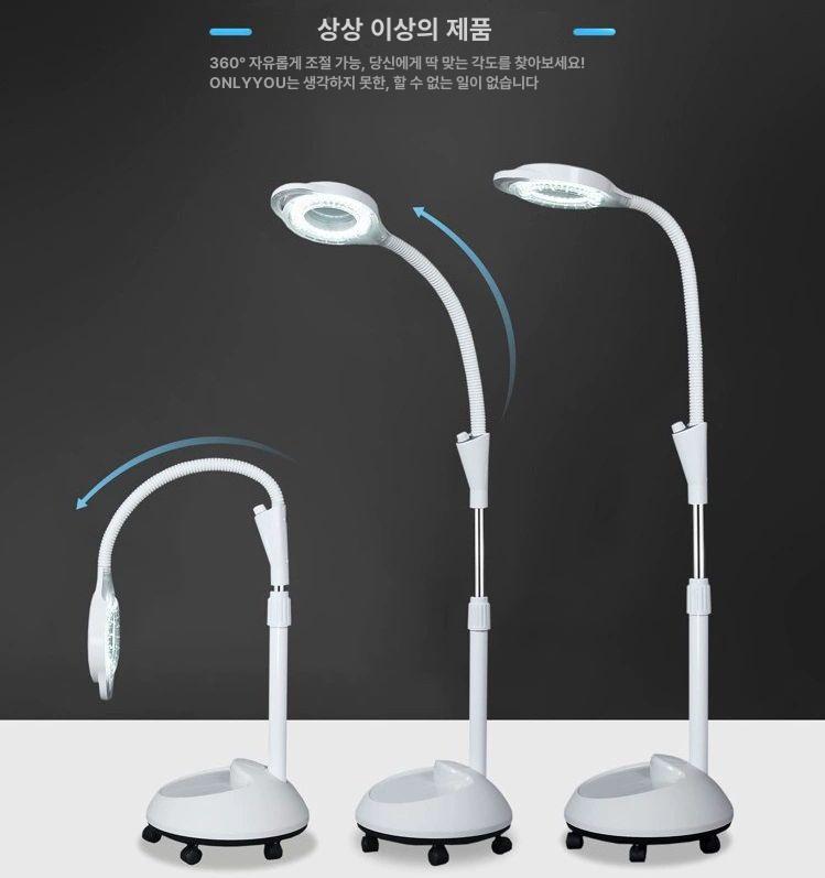 속눈썹 작업등 코브라 미용 확대조명 반영구 라이트 스탠드 무드등 - 상세 이미지 5