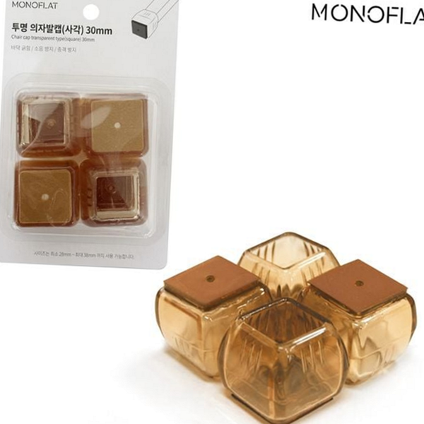 긁힘방지 의자발 커버 소음방지 가구 커버 테이블 의자 식탁 다리 - 상품 이미지