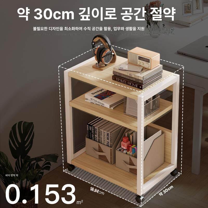 복합기 프린트 선반 이동식 프린트선반 다이 컴퓨터 본체 데스크 테이블 스탠드 프린터 - 상세 이미지 3