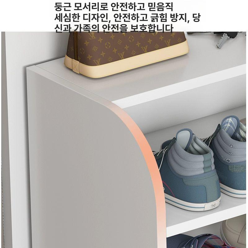 사무실 회사신발장 오픈형 업소용 헬스장 원룸 신발장 아파트 포토샵 사물함 원목 현관 - 상세 이미지 5