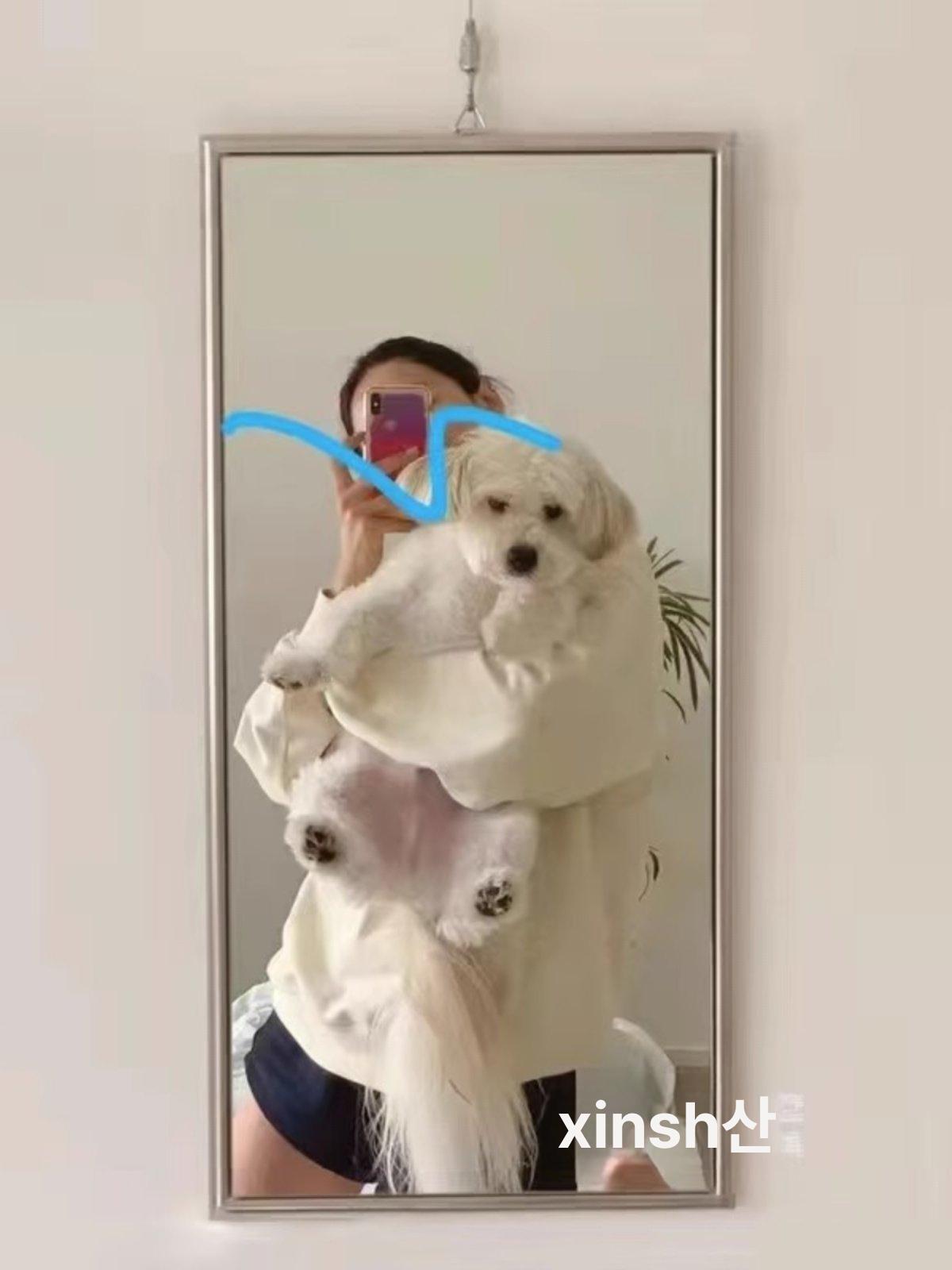 60cm 원형거울 현관 벽거울 빈티지 미러 거실 라운드 인테리어 장식용 대형 - 상세 이미지 4