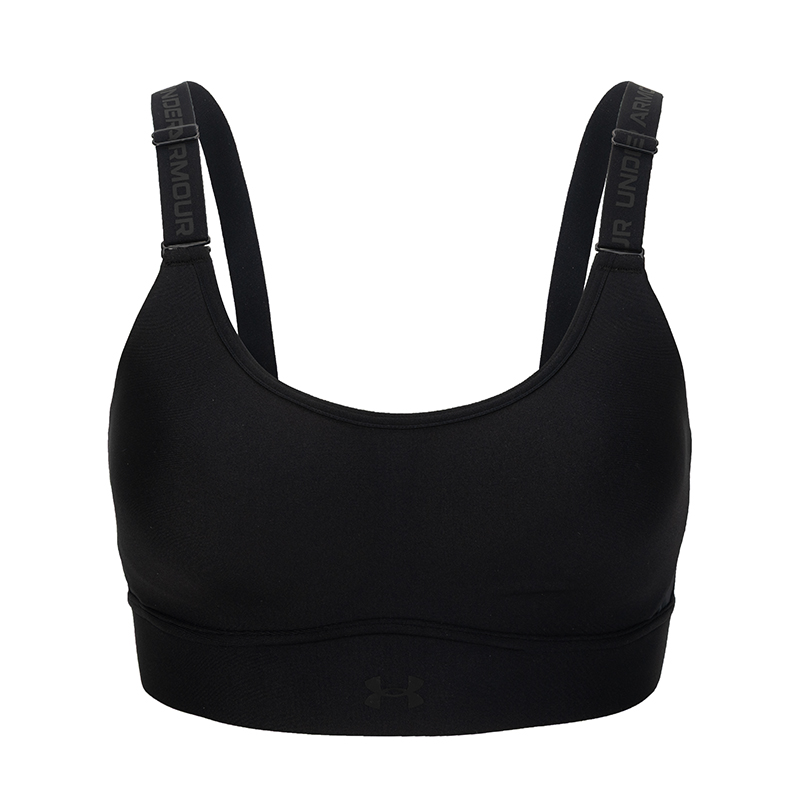 언더아머 UA Infinity 미드 2.0 Bra 블랙 여성