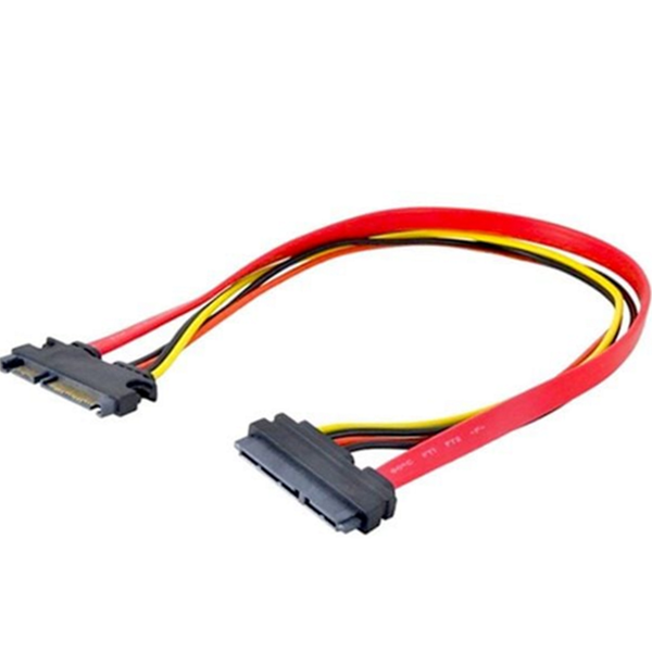 50cm sata 연장 케이블 콤보 sata 데이터 케이블 하드디스크 전원 - 상품 이미지
