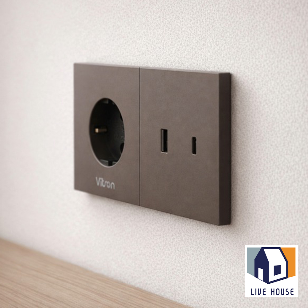가구 매입 콘센트 고속 충전 USB - 상세 이미지 2