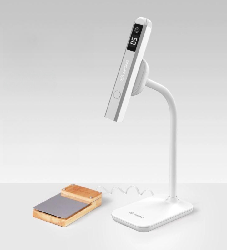 젤네일 램프 핀큐어 3w led 셀프 거치대 페달 자석 큐어링 - 상세 이미지 2