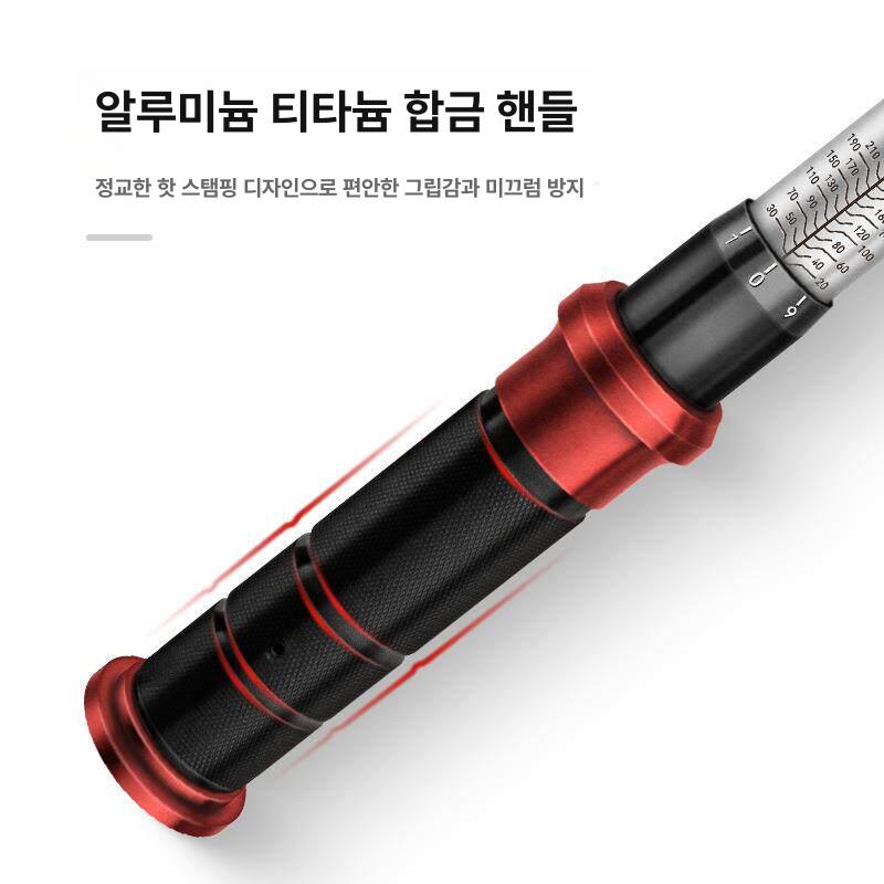 토크 렌치 스패너 파이프 소켓 헤드교체형 산업용 측정 공구 레치툴 작업용 - 상세 이미지 5