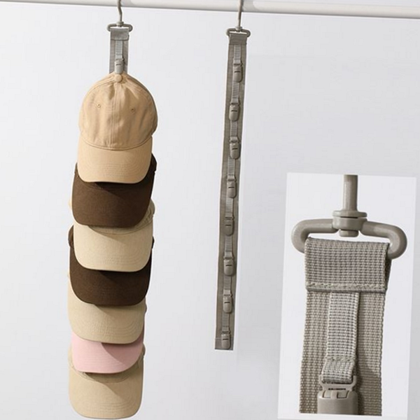 후크식 모자걸이 집게형 보관 다용도 정리 수납 - 상품 이미지