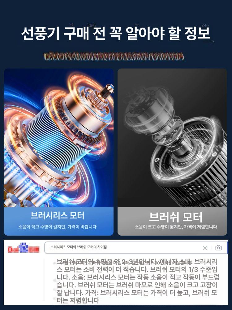자동차 쿨링팬 차량용 미니 저소음 에어서큘레이터 트럭 뒷좌석 카팬 송풍기 - 상세 이미지 5