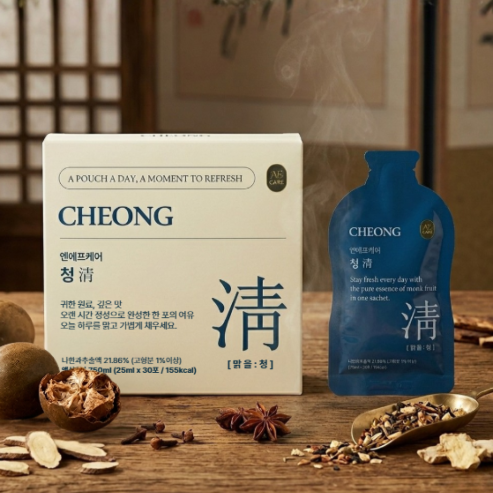 나한과추출 도라지뿌리 엔에프케어 청 후레쉬 나한과 도라지 생강 진한 액상 25ml 파우치 케어 90포, 3개 - 상세 이미지 2