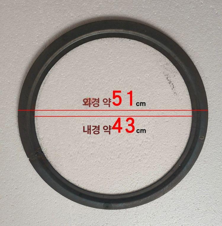 돌솥 무쇠 반원 분리형 35cm 다기능 스토브 업소용 개구부 화로 대형 덮개 식당 아궁이 - 상세 이미지 4