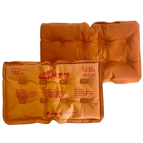 냉온 황토 찜질 주머니 찜질용 전자 마사지 온열 어깨 - 상품 이미지
