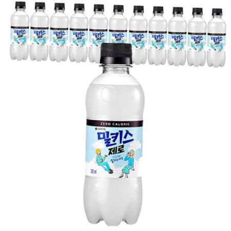 롯데칠성음료 밀키스 롯데 제로 300mlx12PET