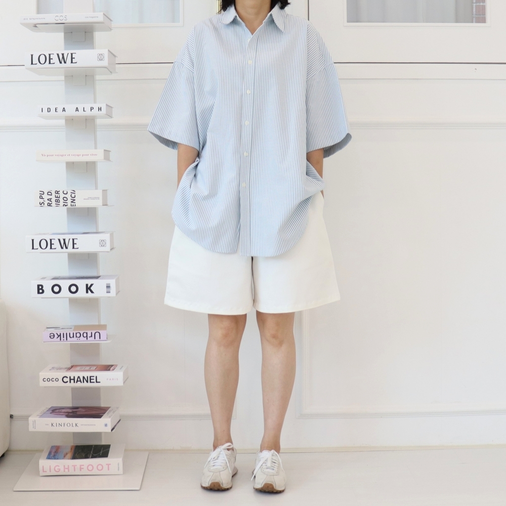 30-46 빅사이즈 자체제작 3부 밴딩 반바지 시원한 여름 린넨 면 스판 팬츠 XL 3XL - 상세 이미지 4