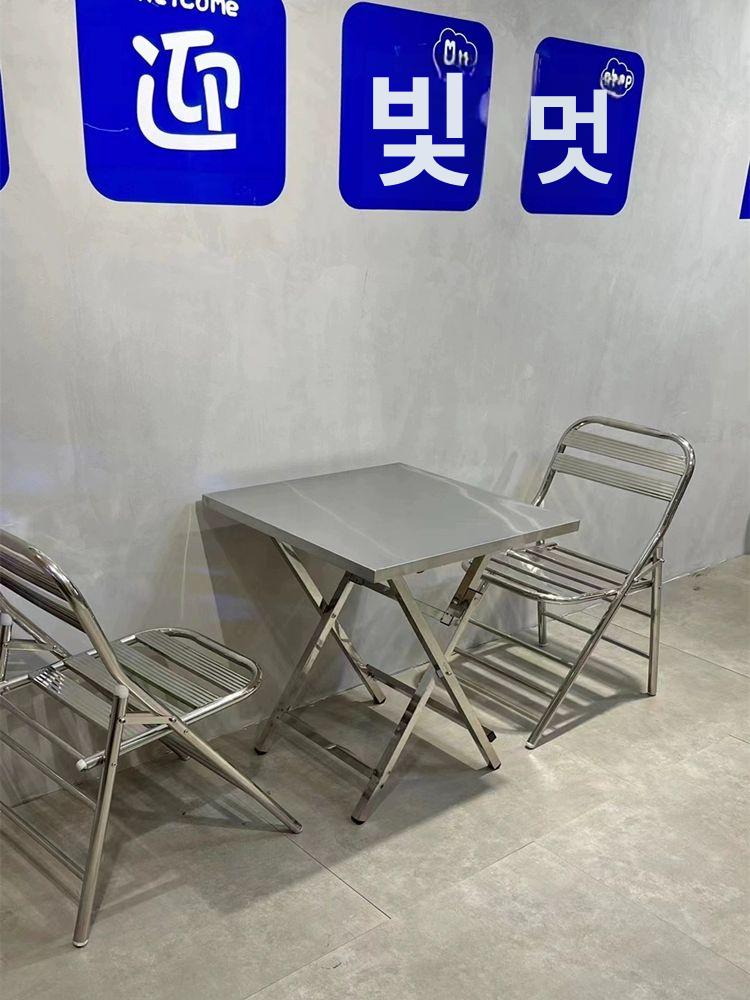 카페 스탠의자 업소용 스테인레스 바체어 술집 등받이 다이닝 나파가죽 디자인 메탈 튜브형 - 상세 이미지 3