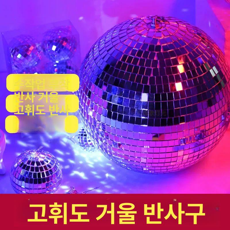 디스코 미러볼 대형 공연 디스코볼 조명 클럽 라이브카페 공연장 반사볼 이벤트 - 상세 이미지 3