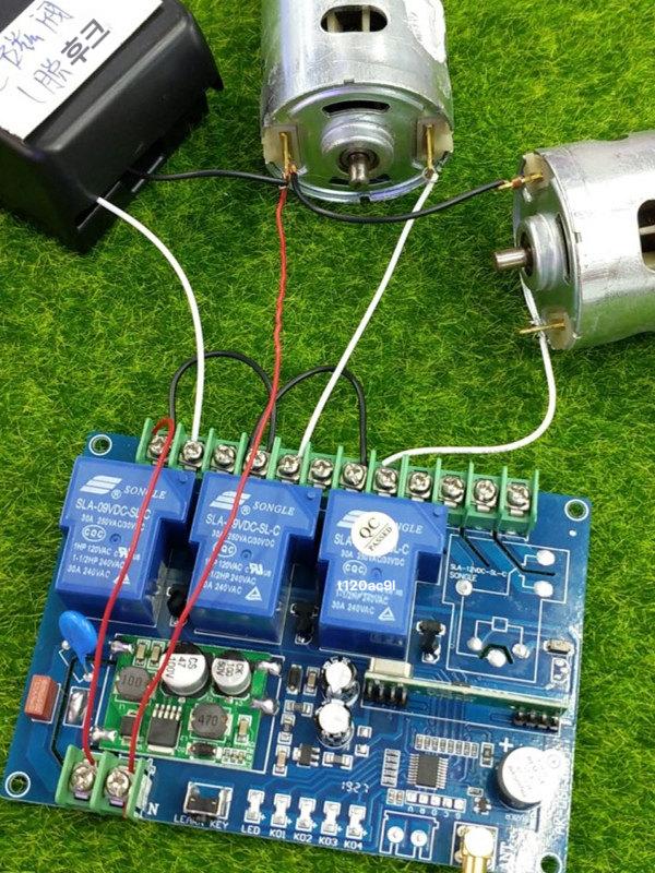 무선 송신기 원격제어 스위치 24v rf 30a 트롤링 컨트롤러 수신기 - 상세 이미지 3