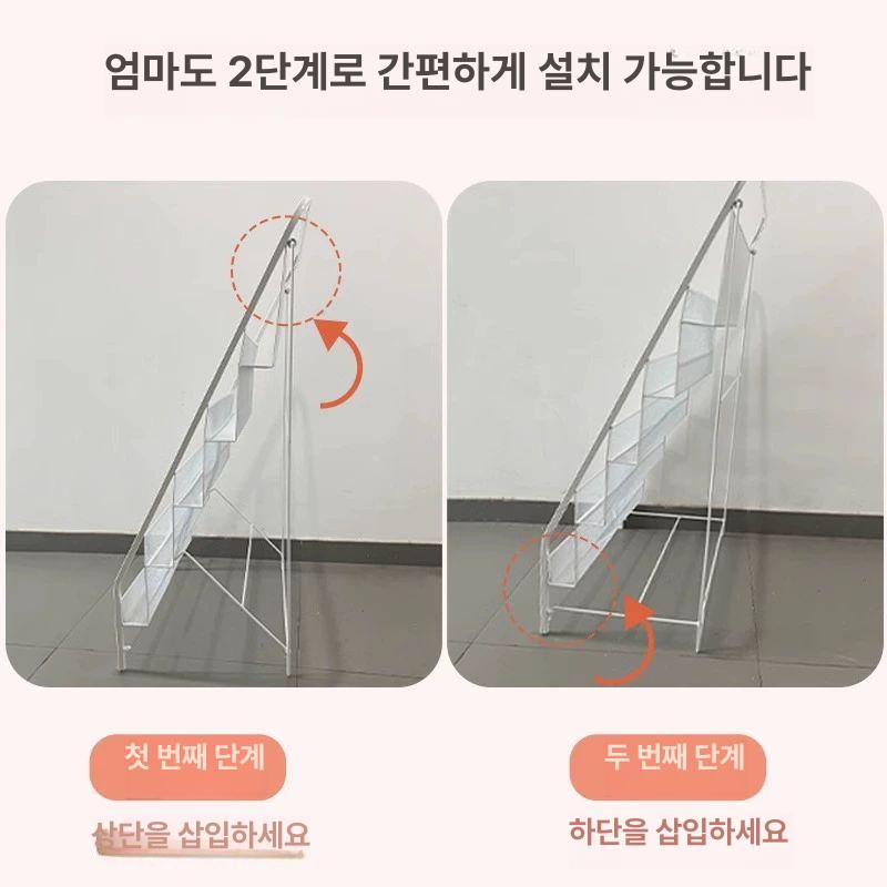 철제 매거진랙 가판대 책진열대 전시 수납 스탠드 서가 디스플레이 선반 인테리어 - 상세 이미지 3
