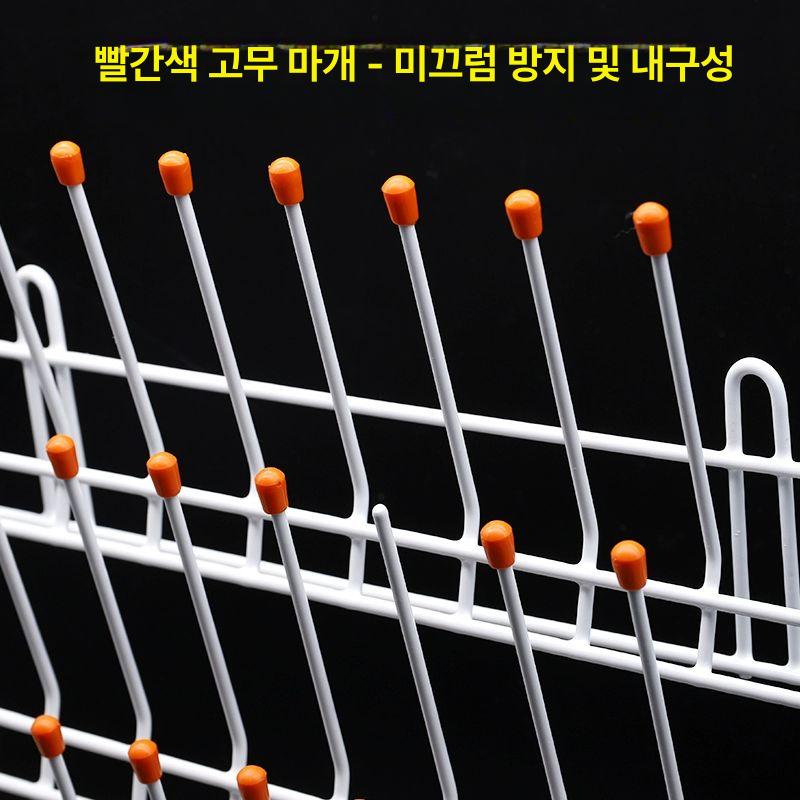 건조 랙 비이커 스탠드 시약 선반 보관대 나사 수납 연구실 실험용 글라스웨어 드라잉 - 상세 이미지 4