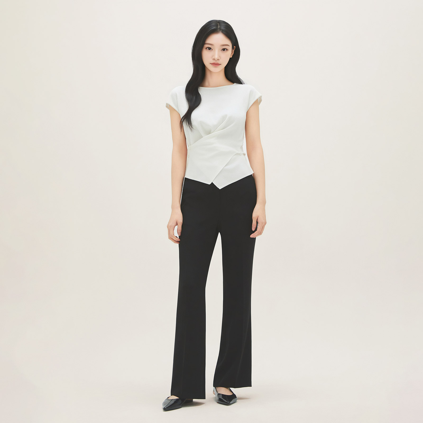 로엠 롱부츠 슬랙스 RMTWG25R13 - 상품 이미지