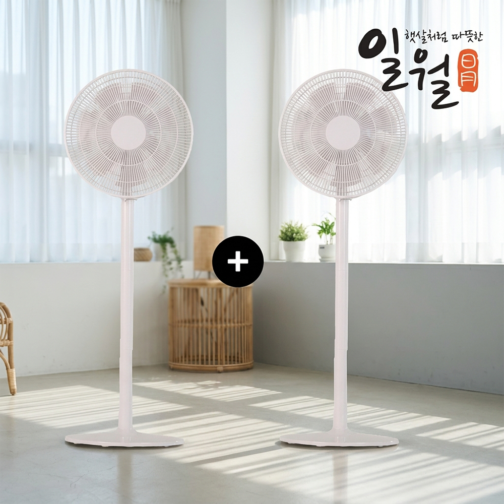 일월 선풍기 팬큘레이터형 16인치 Q804T 타이머 스탠드형 높이조절 공장 사무실 - 상세 이미지 2