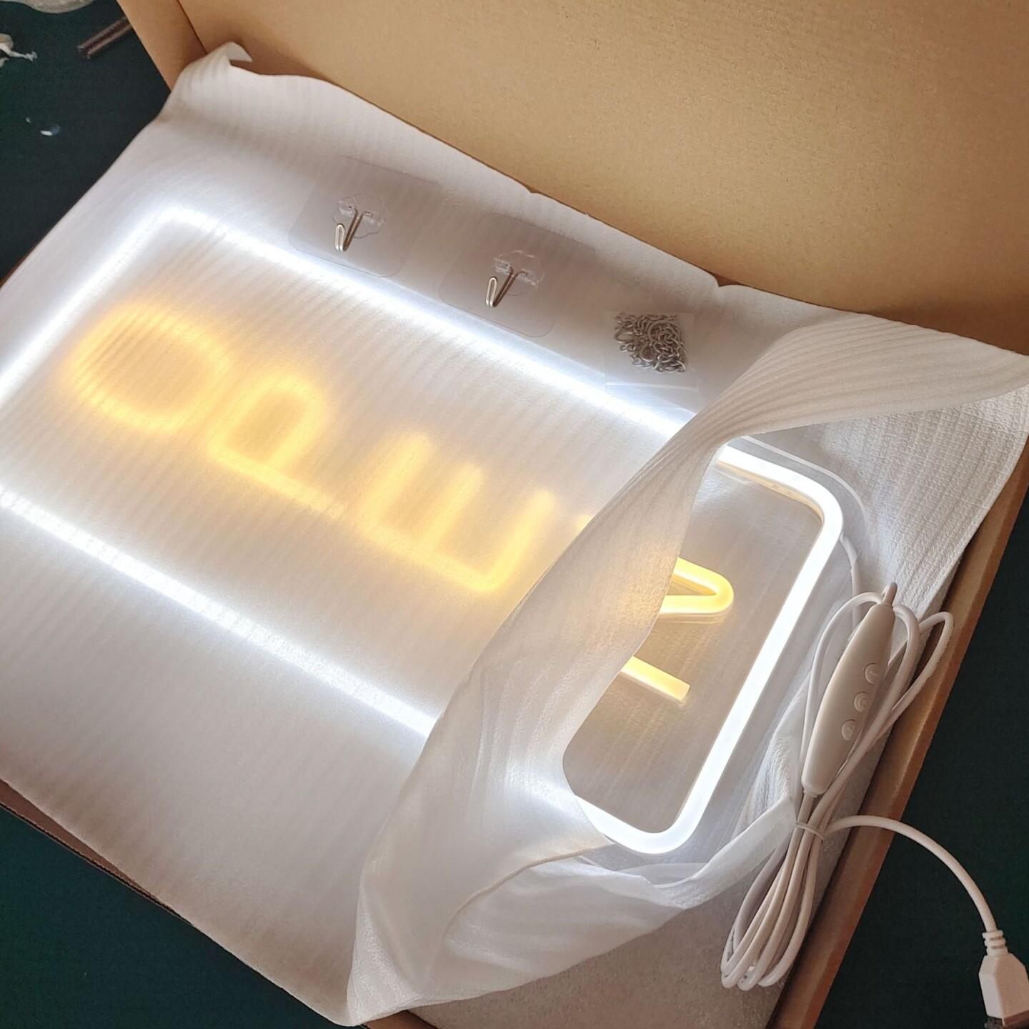 카페 네온사인 led open 오픈간판 바 실내 상점 무드등 아크릴 라이트 - 상세 이미지 5