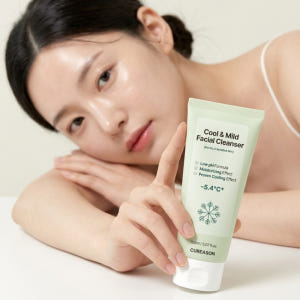 큐리즌 쿨앤마일드 약산성 판테놀 클렌징폼 건성, 민감성 속당김케어, 15... 솔직 후기 | 피부 타입별 분석 - 상품 이미지 2