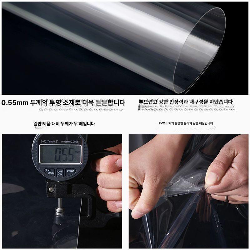 투명 타포린 비닐 pvc 워터프루프 야외용 캔버스 방수포 산업용 - 상세 이미지 3